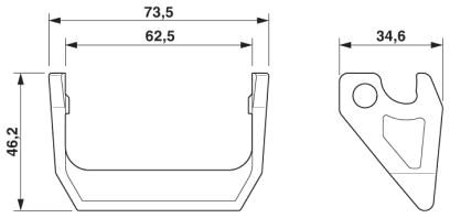 Защелка-HC-B10-SL-PLBK