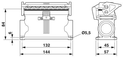 Корпус-HC-EVO-B24-SHWSC-2SSM25-PLRBK