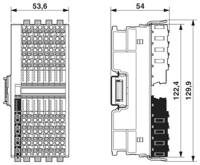 Модуль ввода-вывода-AXL F DI16/4 XC 2F