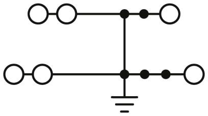 Двухъярусные клеммы-PTTBS 2,5-TWIN-PE