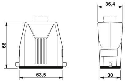 Корпус-HC-STA-D15-HHFS-1TTP21-ELC-AL