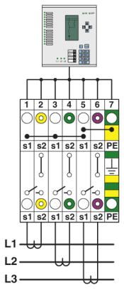 Измерительная клемма с ползунковым размыкателем-UTME 6