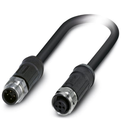 Кабель для датчика / исполнительного элемента-SAC-4P-M12MS/2,0-28X/M12FSSHOD