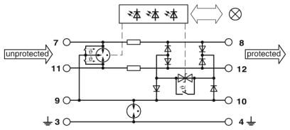 Устройство защиты от перенапряжений-PT-IQ-3-PB+F-UT