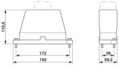 Корпус-HC-HPR-B24-HHWH-1TTM40-EM-BK