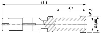 Обжимной контакт-SB-10KS002