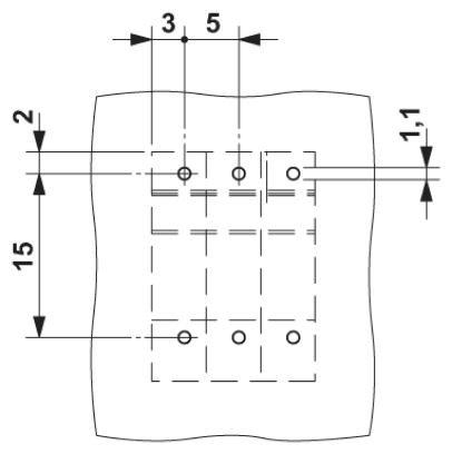 Клеммные блоки для печатного монтажа-ZFKKDS 1,5C-5,0