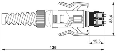 Оптоволоконный патч-кабель-FOC-PN-C-1003/...