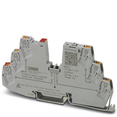 Электронный защитный выключатель-PTCB E1 24DC/1-8A NO