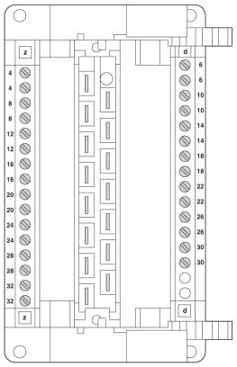 Блок для установки плат-SKBI 64/H15-MKDS3