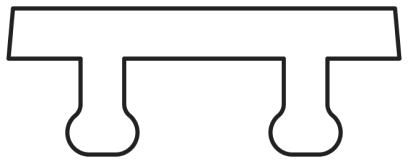 Фиксируемые таблички-UCT-EM (17,5X9)
