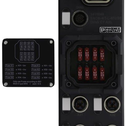 Разветвитель питания-SACB-4/T-L-8FUSE DIAG CT AXL