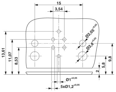 Встраиваемые разъемы-SACC-CI-M12MS-5CON-L90 SH SCO