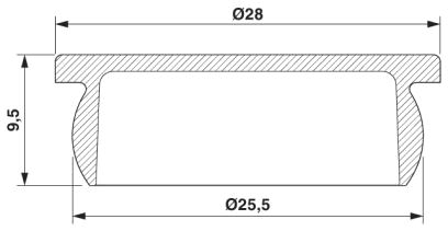 Защитный колпачок-QPD QSK 5X2,5