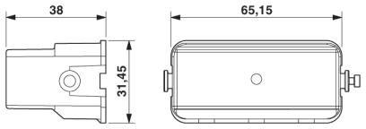 Защитная крышка-HC-MOT-SD-FLT-KU-IP54