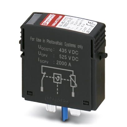 Штекерный модуль для защиты от перенапряжений, тип 1/2-VAL-MS-T1/T2 1000DC-PV-ST/36