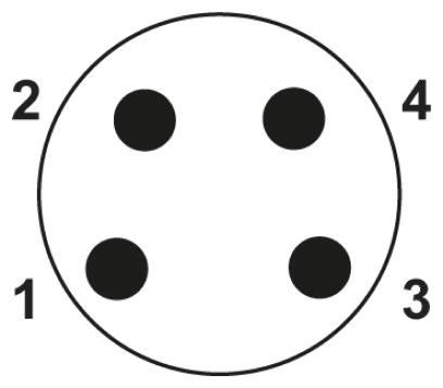 Системный кабель шины-SAC-4P-M 8MS/ 0,5-950/M 8FS