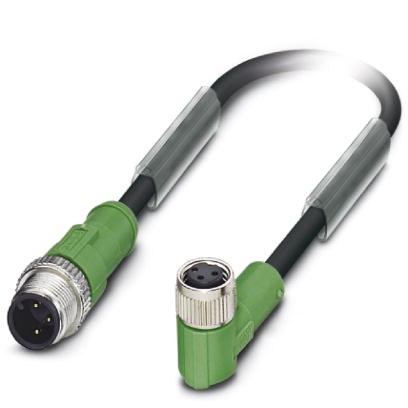 Кабель для датчика / исполнительного элемента-SAC-3P-M12MS/1,5-PUR/M 8FR