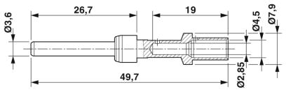 Обжимной контакт-SM-36KP006