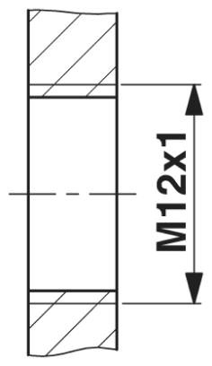 Проходная деталь-SACC-DSI-MS-5P-M12/0,5 PVSQ0,5