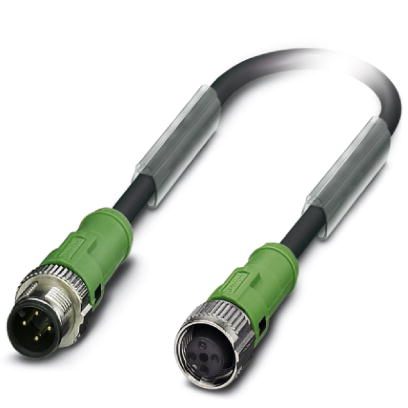 Кабель для датчика / исполнительного элемента-SAC-4P-MS/ 1,5-PUR/FS SCO