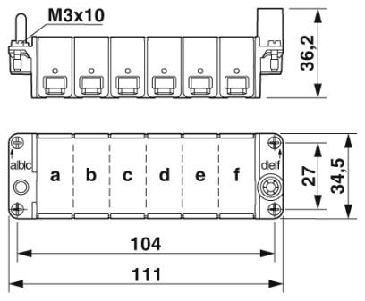 Модульные несущие рамки-HC-M-B24-MF-B