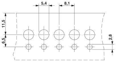 Проходная клемма-HDFKV 4
