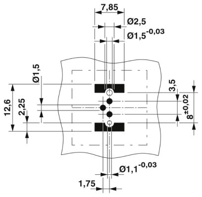 Встраиваемые разъемы-SACC-CIP-M8FS-3P SMD SH R32