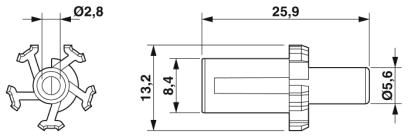 Кодирующий профиль-CP-QPD 5X6,0