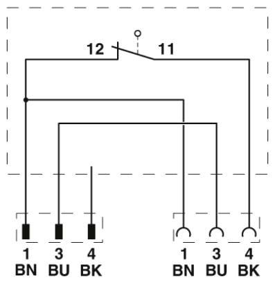 Переключатель положения дверцы-PLD E 400-DS-MS/1,0-FS/0,6