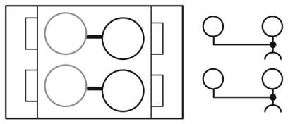 Разъем печатной платы-HSCP-SP 2,5-1UTT-7035