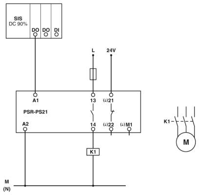 Реле сопряжения-PSR-PS21-1NO-1NC-24DC-SC