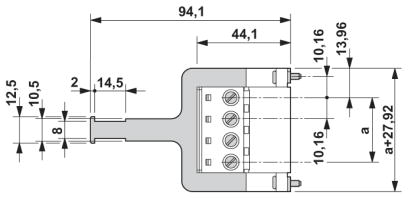 Разъем печатной платы-IPC 16/ 4-STF-SH-10,16
