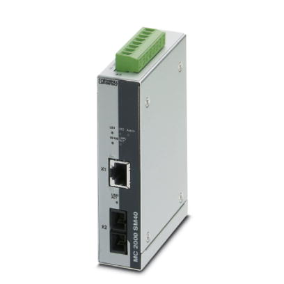 Преобразователь оптоволоконного интерфейса-FL MC 2000T SM40 SC
