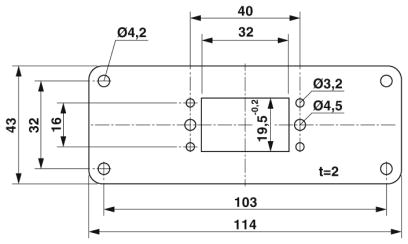 Соединительная плата-HC-B 16-ADP-VC-1