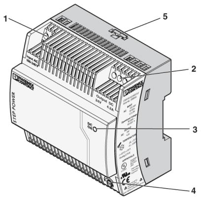 Источники питания-STEP-PS/ 1AC/24DC/4.2