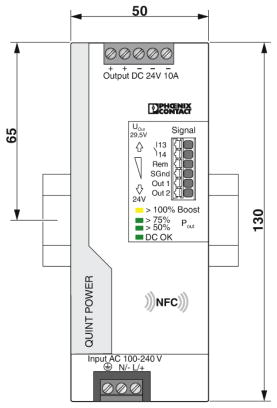 Источники питания-QUINT4-PS/1AC/24DC/10