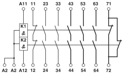 Модуль расширения-PSR-SCP-24UC/URM4/5X1/2X2