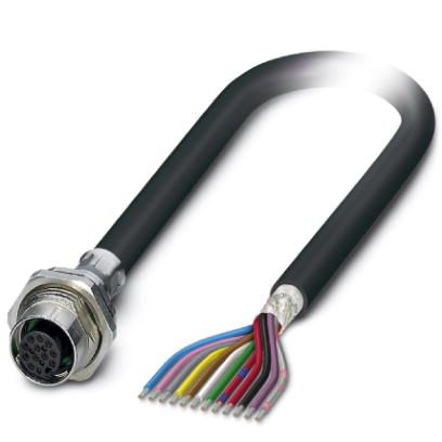 Встраиваемые разъемы-SACCBP-FS-12CON-M16/2,0-PVCSCO