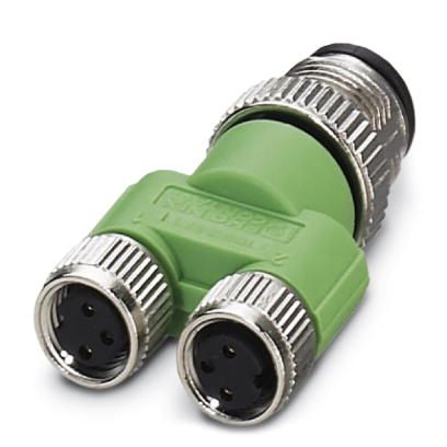 Y-разветвитель-SAC-3P-M12Y/2XM 8FS