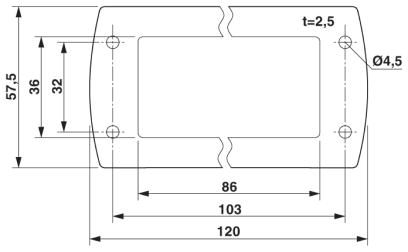 Плоское уплотнение-CES-B16-WRG-BK