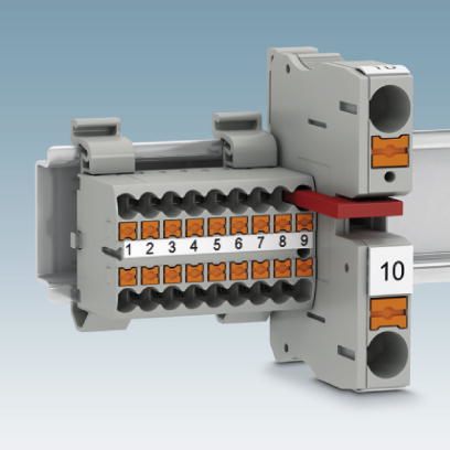 Распределительный блок-PTFIX 6/12X2,5-NS35A-FE