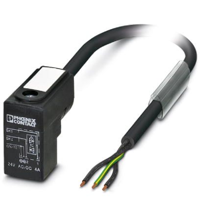 Кабель для датчика / исполнительного элемента-SAC-3P-3,0-PUR/CI-1L-Z