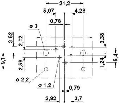 Проходная деталь-Q 1,5/3L180/13KU-DSI