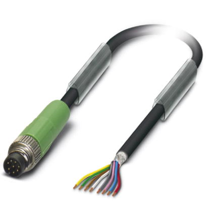 Кабель для датчика / исполнительного элемента-SAC-8P-M 8MS/ 3,0-PUR SH