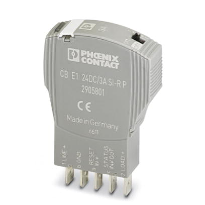 Электронный защитный выключатель-CB E1 24DC/3A SI-R P