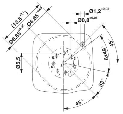 Проходная деталь-SACC-DSI-MS-8CON-L180/SCO SH