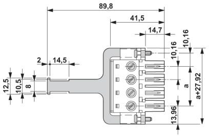 Разъем печатной платы-PC 16/ 4-STF-SH-10,16