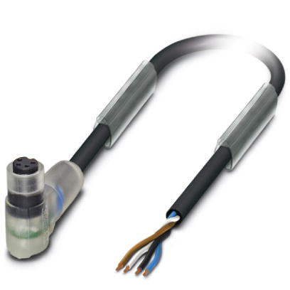 Кабель для датчика / исполнительного элемента-SAC-4P-M 8SIFR-2L/.../...