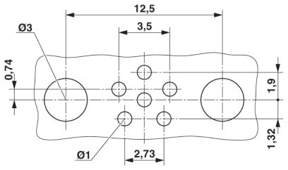 Встраиваемые разъемы-SACC-DSI-M8FS-6CON-M10-L90 SH